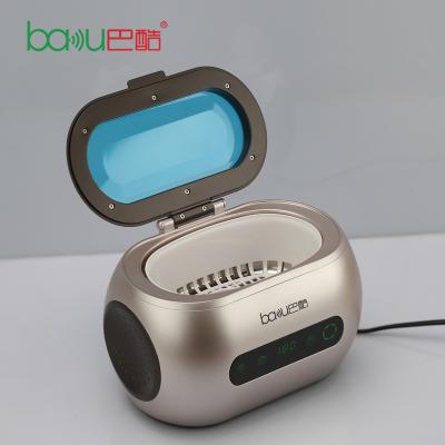 China Household BAKU ba-3060A ultrasonic cleaning machine with 42KHz effect high quality ultrasonic cleaner and 0.6L stainless tank for sale