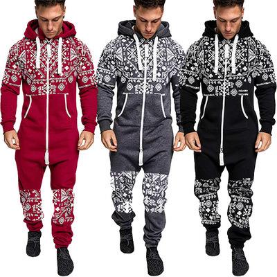 China Wholesale Breathable Jogger Zipper Streetwear Graphics Overalls Men's Casual One Piece Hoodies Bulk Sweatshirt Boy's Casual Jacket Coat for sale