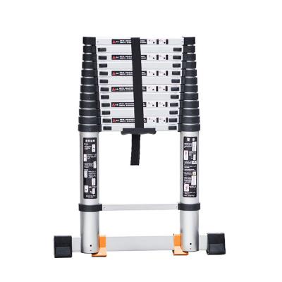 China Telescopic ladders wholesale high quality folding straight telescopic ladder portable multifunctional straight telescopic ladder for sale