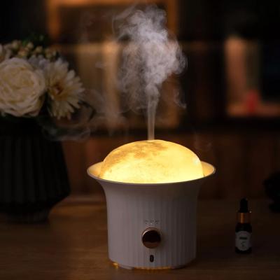 China Household OEM Factory USB Rechargeable Ultrasonic Cool Mist Kids Aroma Diffuser With 400ml Water Capacity for sale