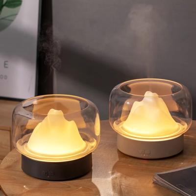 China Household New Arrivals Portable Ultrasonic Cool Mist Air Humidifier 400ml Moutain View Aroma Diffuser for sale