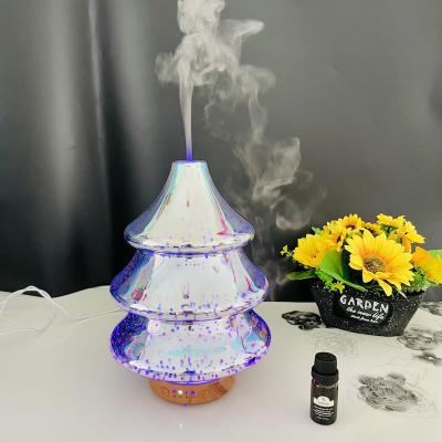 China Aromatherapy Perfume Aroma Diffuser Colorful Directly 120ml 3D Household From Factory Essential Oil Glass Diffuser for sale