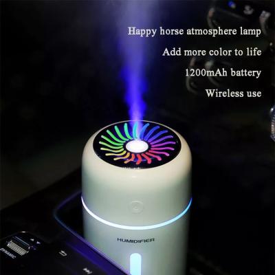 China Best Price Ultrasonic Cute Colorful Car Air Humidifier Mini USB Portable Car Humidifier For Room Car for sale