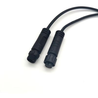 China IP67 Power Electric E-scooter Low Profile 2 Pin Connector Low Voltage Twist Waterproof Connector for sale