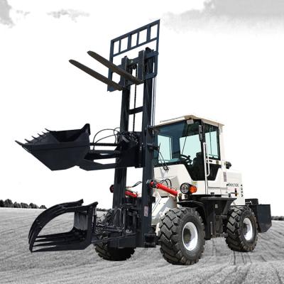 China China 4wd outdoors all terrain off road forklift with lift height 3m 4.5 m 5 m 6 m 7 m for sale