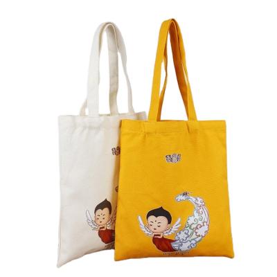 China Canvas Bag Most Popular Durable Tote Custom Printed Logo Cotton Canvas Bag Natural Eco-Friendly Bag for sale