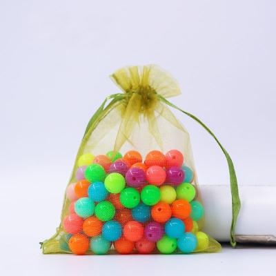 China Custom Factory Sale Gold Factory Drawstring Organza Wedding Party Festival Gift Candy Bag Sheer Velvet Pouch for sale