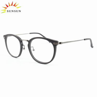 China Acetate Frames Acetate Wood Optical Glass Frames Men's Clear Porcelain Eye Frame Optical Frame 2019 Eyewear Frame Men's Reading Glass Monocle for sale