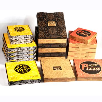 China Profession Manufacturer Custom Printed Pizza Cardboard Box Recyclable Pizza Box for sale