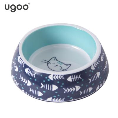 China 2022 Viable Cheap Goods Wholesale High Quality Melamine Dog Food Cute Easy Clean Bowl for sale