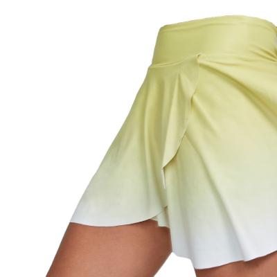 China BORDE 2022 digital print custom cheerleading skirts women tennis golf custom pleated skirt with 2 in 1 shorts for sale