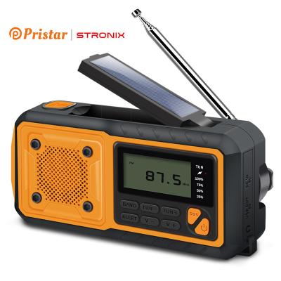 China PORTABLE Earthquake Survival Kit Mini Hand Crank Solar Light With Emergency Radio Weather Radio for sale