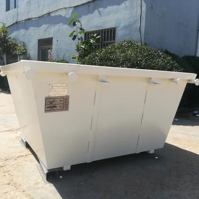 China Hotel Industrial Waste Containers Waste Management Open-Topped Skip Waste Bins for sale