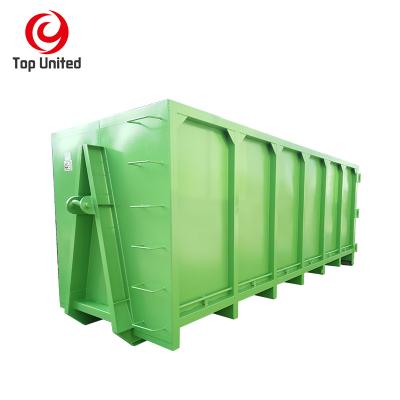 China Hotels 4m3-40m3 china factory waste management hooklifts hook lift trash can for sale