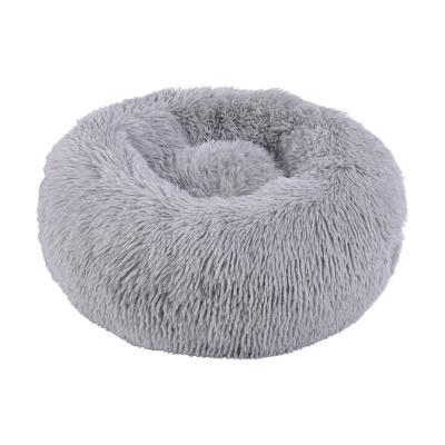 China Breathable Donut Cuddler Nest Pet Beds Memory Foam Cama Para Mascotas De Gatos Fluffy Dog Beds for sale