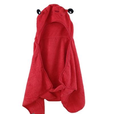 China 100% Super-Dry Baby Cotton Kids Bath Towels Baby Towels Hooded Hooded Towels Safe For Yoda Kids for sale