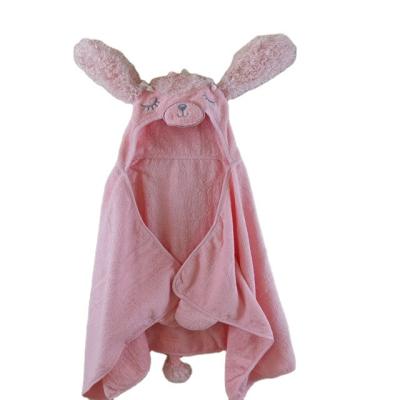 China High Quality 100% Cotton Long-Use Baby Yoda Towel Kids Poncho Towels Safe For Children Beach Character Cartoon Bath Towel for sale