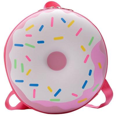 China Wholesale High Quality New Kindergarten Kindergarten Schoolbag Other Children Cartoon Pattern Backpack Soft Cute Donuts Small Backpack for sale