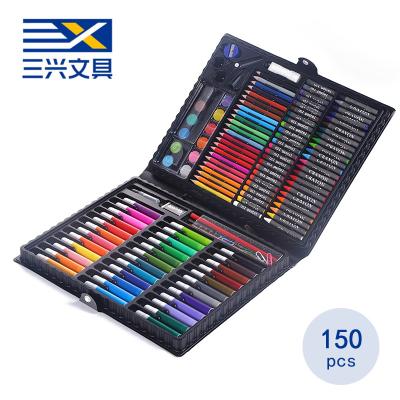 China Suction Tops Selling High Quality Custom Color Kids China Manufacturing 150pcs Cheap Art Set for sale