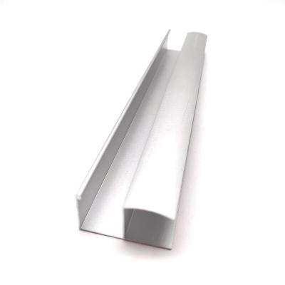 China Aluminum profile for furniture 0.7mm thickness custom aluminum profile for sideboard furniture aluminum handle for sale