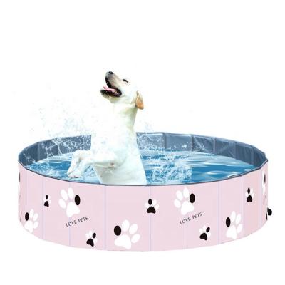 China Summer Wholesale Portable Foldable Swim Pool Dog PVC Dog Pool for sale