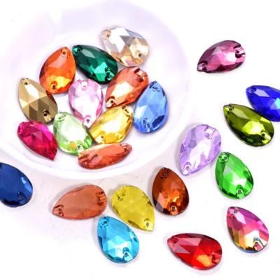 China Wholesale Colored Glass Non-Hot Fix Flatback Flatback Rhinestone Glass Back for sale