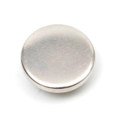 China 2021 Sustainable New Design Customized Logo 17MM Zinc Alloy Metal Jean Button for sale