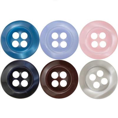 China Viable Garment Accessories 4 Holes Colorful Shell Buttons For Shirt for sale