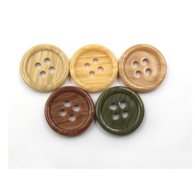 China Viable wholesale new design big wood button for clothes shirt for sale