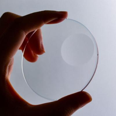 China 2021 Factory Price Hmc Resin Round Cover Bifocal 1.56 Bifocal Clear Coating Optics for sale