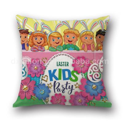 China Easter Home Decoration Polyester Pillow Cover 45x45cm Viable Size for sale