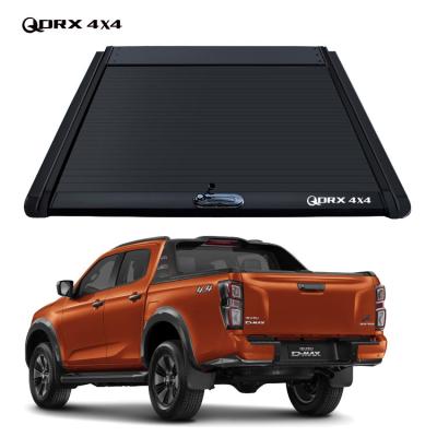 China Hot Selling Isuzu Rodeo Tonneau Cover Roll-Up Aluminum Tonneau Cover Low-Profile Retractable Tonneau Cover for sale