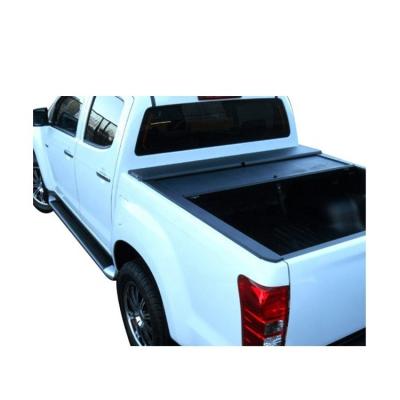 China Tundra Pickup Truck Bed Cover 4X4 Roll Waterproof Aluminum Cover With Lock For Tundra 6.5ft Without Service Rack 2014-2018 for sale