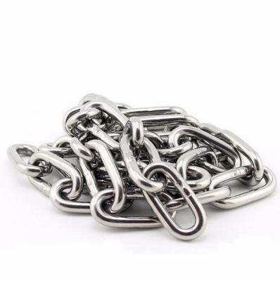 China Material 2mm Stainless Steel 304 Welded Small Link Chain for sale