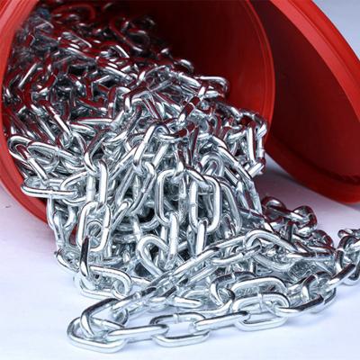 China Lifting Chain Zinc Galvanized Metal Welded Short Link Chain For Lifting for sale