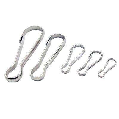 China Heavy Industry Stainless Steel Metal Spring Hook Snap Hook Clip Hooks for sale