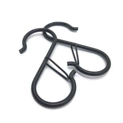 China General Industry Small Black S Hook Customized Various S Hook Sizes for sale