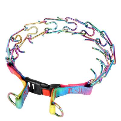 China Small Medium Large Adjustable Dog Training Collar Buckle Color Dog Crotch Collar Quick Version with Snaps Quick Version Buckle Dog Crotch Collar for sale