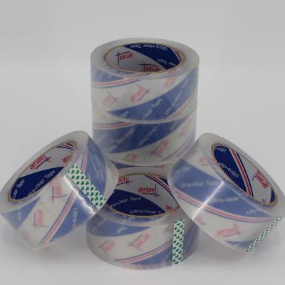 China Hot Sale 2 Amazon Creative Waterproof Waterproof Logo Printed Shipping Tape Cardboard Seal Trim Tape for sale