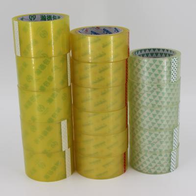 China Customized Raincoats Waterproof 3 mil Clear china 180m Packing Tape With Logo Printing For Boxes for sale