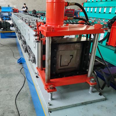 China Building Material Shops K Type Gutter China Supplier Top Quality Metal Box Rain Gutter Half Round Gutter Cold Roll Forming Machine for sale