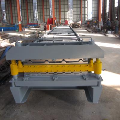 China Construction worksÂ   Zinc Sheet Galvanized Corrugated Roofing Iron Metal Sheet Roll Forming Machine for sale