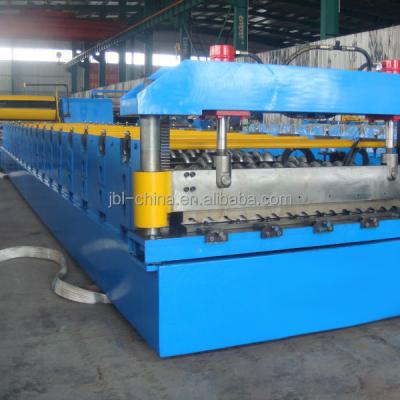 China Building Material Stores at 17-980 Corrugated Sheet Metal Roofing Zinc Roof Sheet Roll Forming Machine Galvanized Coil Making Roofing Shipping and Handling for sale