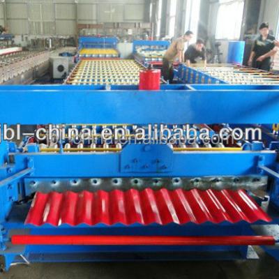 China Building Material Shops Profile Machine Roll Forming , Corrugated Roller Profile Machine Roll Forming Machine for sale