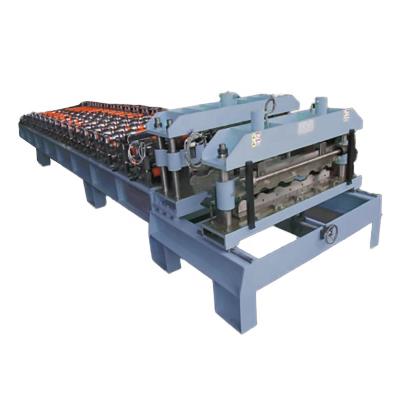 China Construction worksÂ   Glazed Tile Roll Forming Machine Roof Tile Making Machine Price for sale