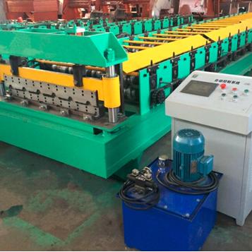 China Building Material Stores Cheap Galvanized Roof Roll Forming Machine Prices From Africa for sale