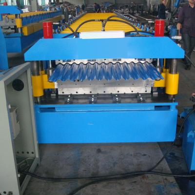 China Construction worksÂ   New Design IBR And Double Layer Corrugated Iron Roof Roll Forming Machine for sale