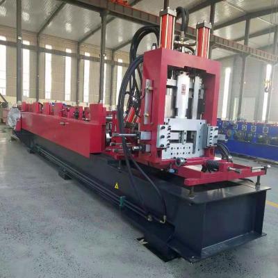 China Construction worksÂ   C shape purlin roll forming machine c section purline cold roll forming machine high speed steel c purlin machine for sale