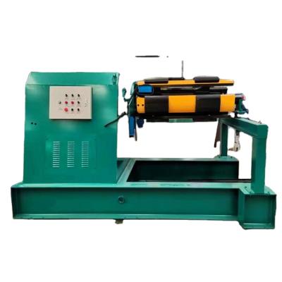 China Building Material Shops High Performance Hydraulic Expand Unwinding Machine Coil Hydraulic Cutter Steel Decoiler With Car for sale