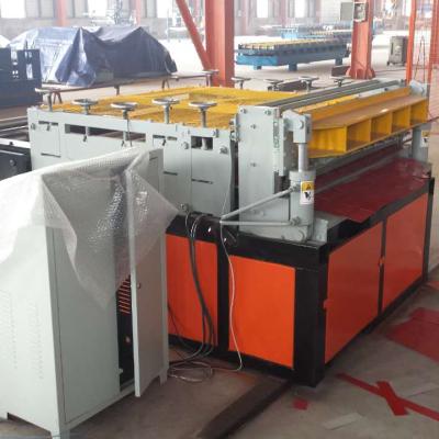 China Building material stores slitting lines and cut to length line for metal coil leveling, slitting and cutting machine for sale